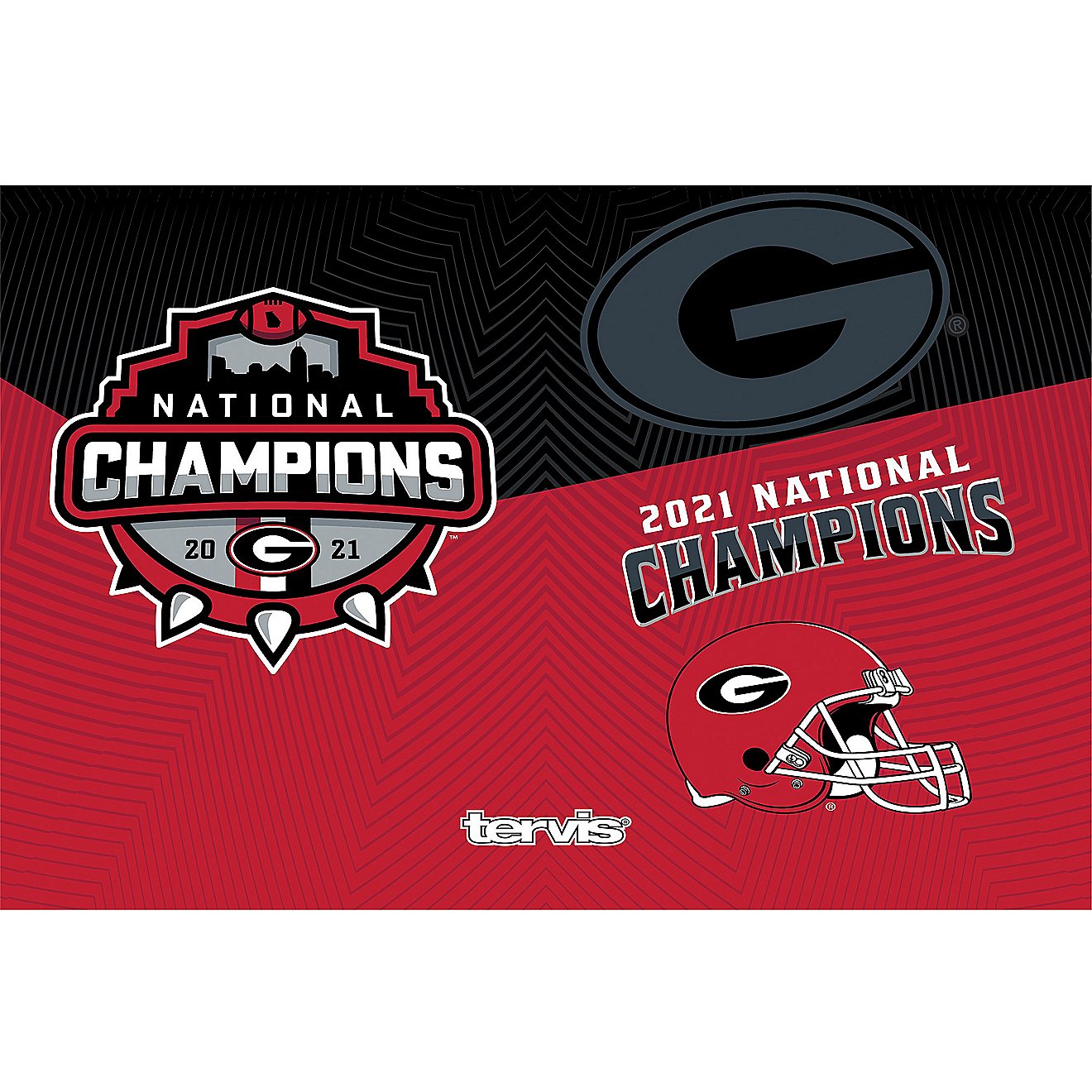 Tervis University of Georgia 2021 NCAA CFP Champs 30 oz Stainless Tumbler                                                        - view number 2