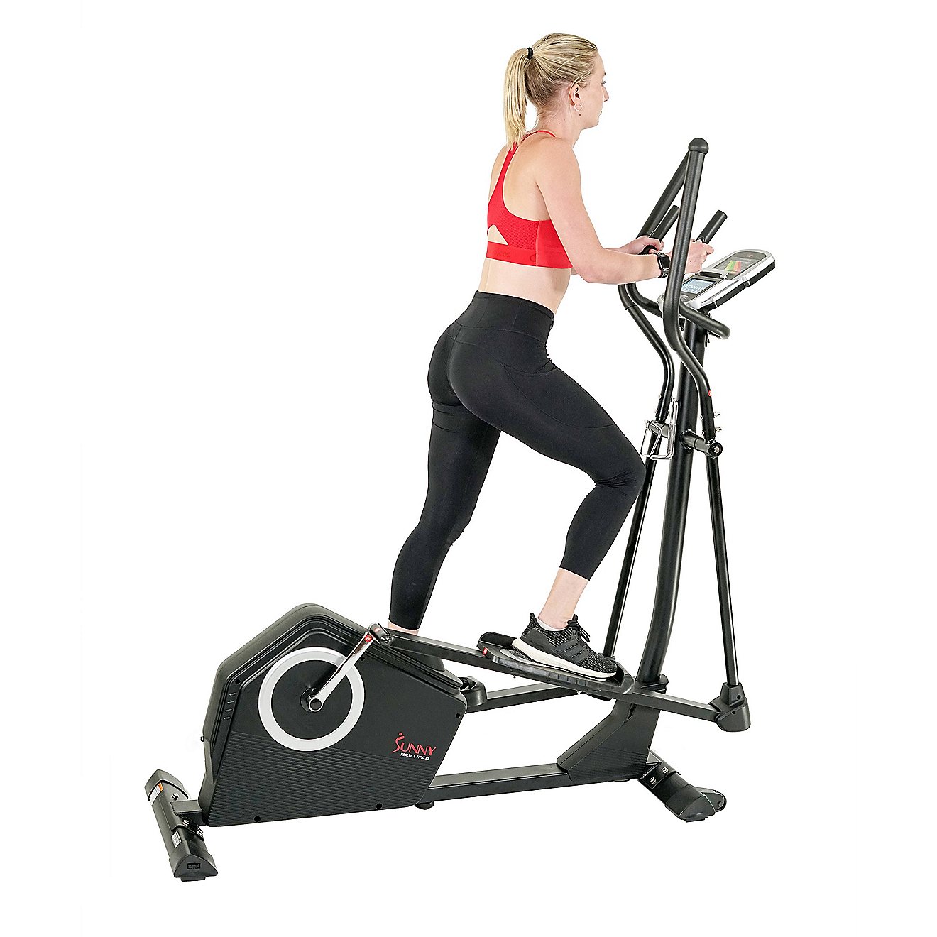 Sunny Health & Fitness Programmable Cardio Elliptical Trainer                                                                    - view number 7