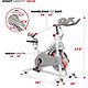 Sunny Health & Fitness Magnetic Belt Drive Indoor Cycling Bike                                                                   - view number 11 image