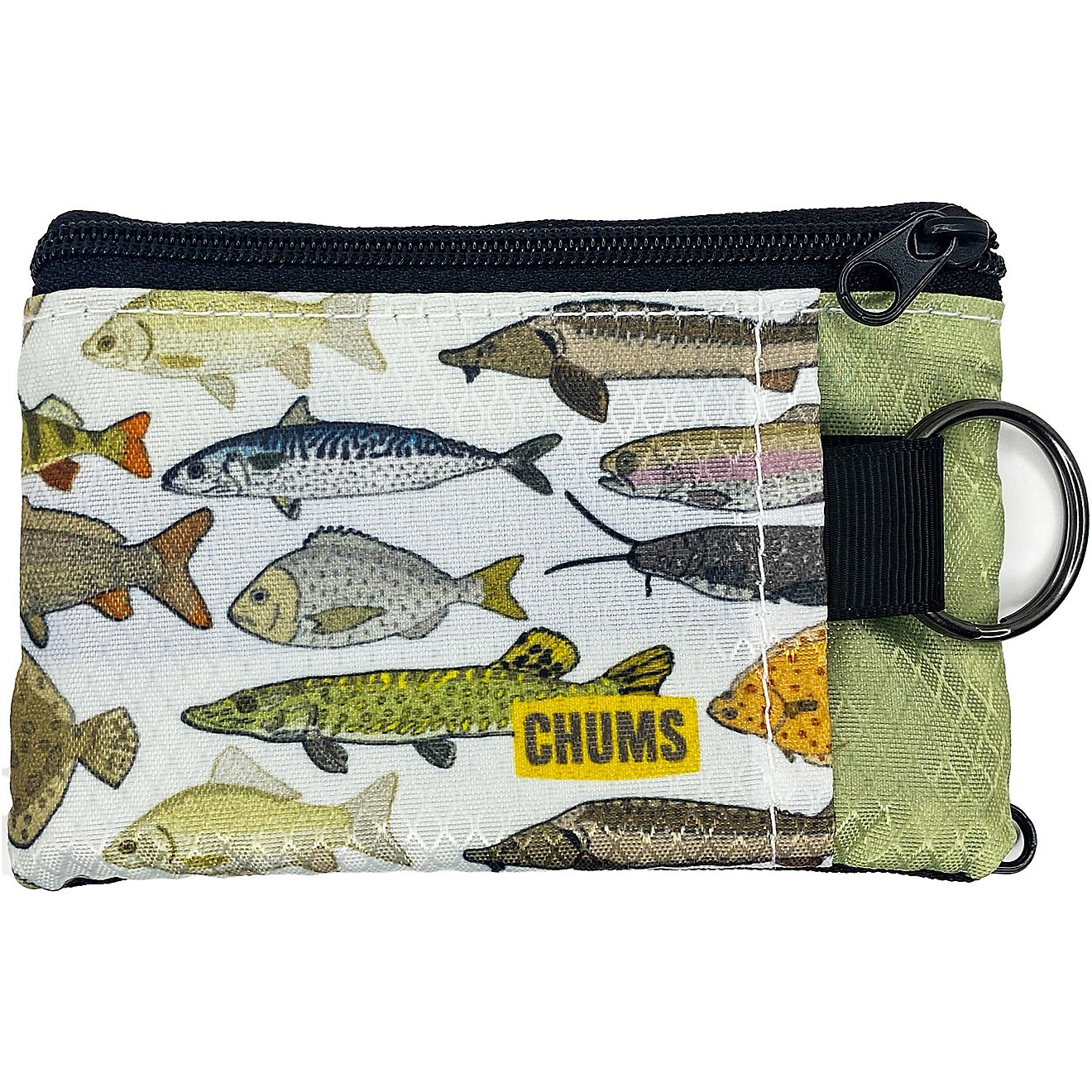 Chums Surfshorts Bass Fish Wallet                                                                                                - view number 1