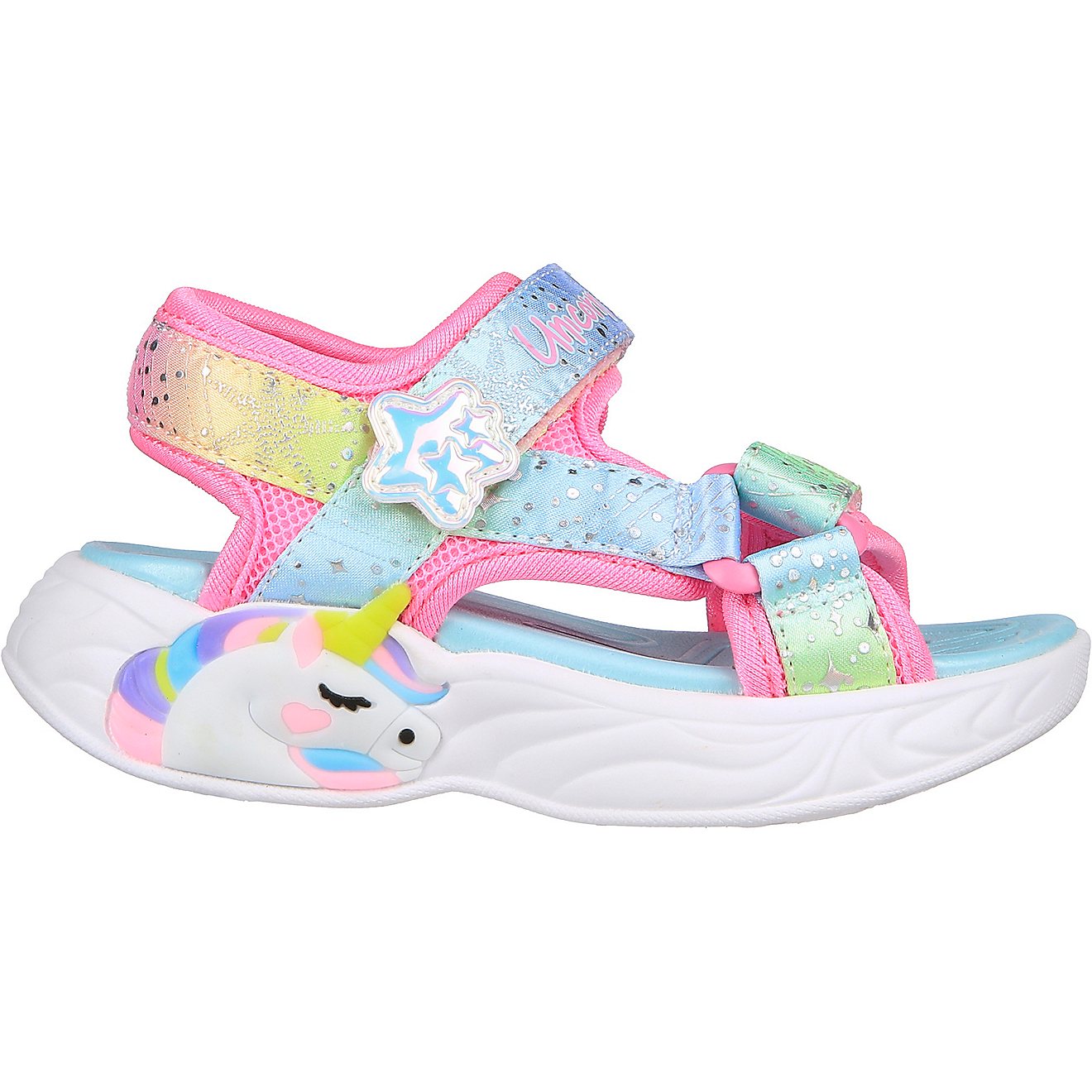 SKECHERS Toddler Girls' Unicorn Dreams Majestic Bliss Sandals                                                                    - view number 1