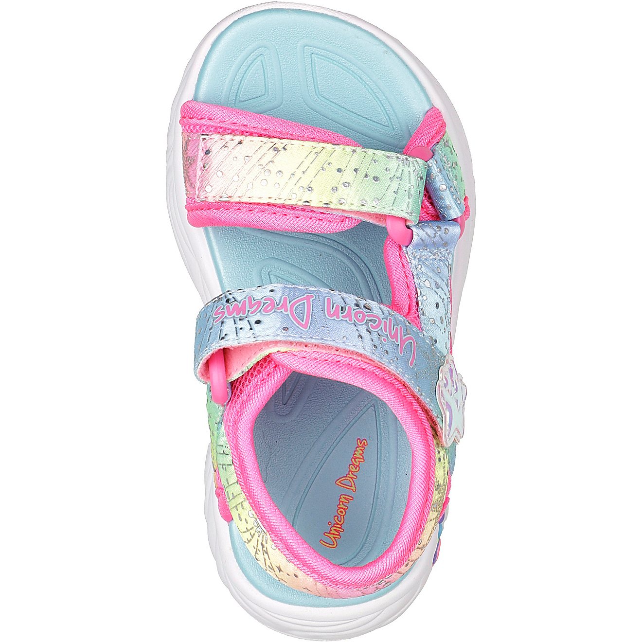SKECHERS Toddler Girls' Unicorn Dreams Majestic Bliss Sandals                                                                    - view number 4