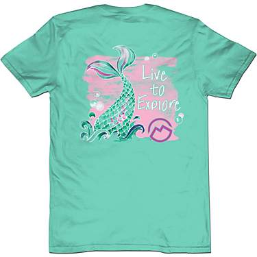 Magellan Outdoors Girls' Mermaid Graphic Short Sleeve T-shirt                                                                   