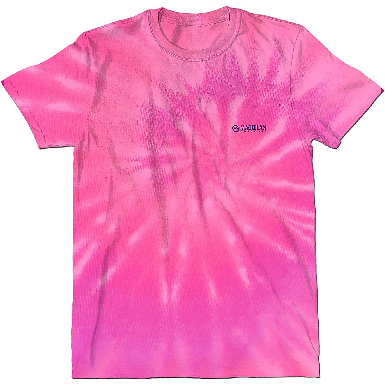 Magellan Outdoors Girls' Campfire Tie Dye Graphic Short Sleeve T-shirt                                                           - view number 2
