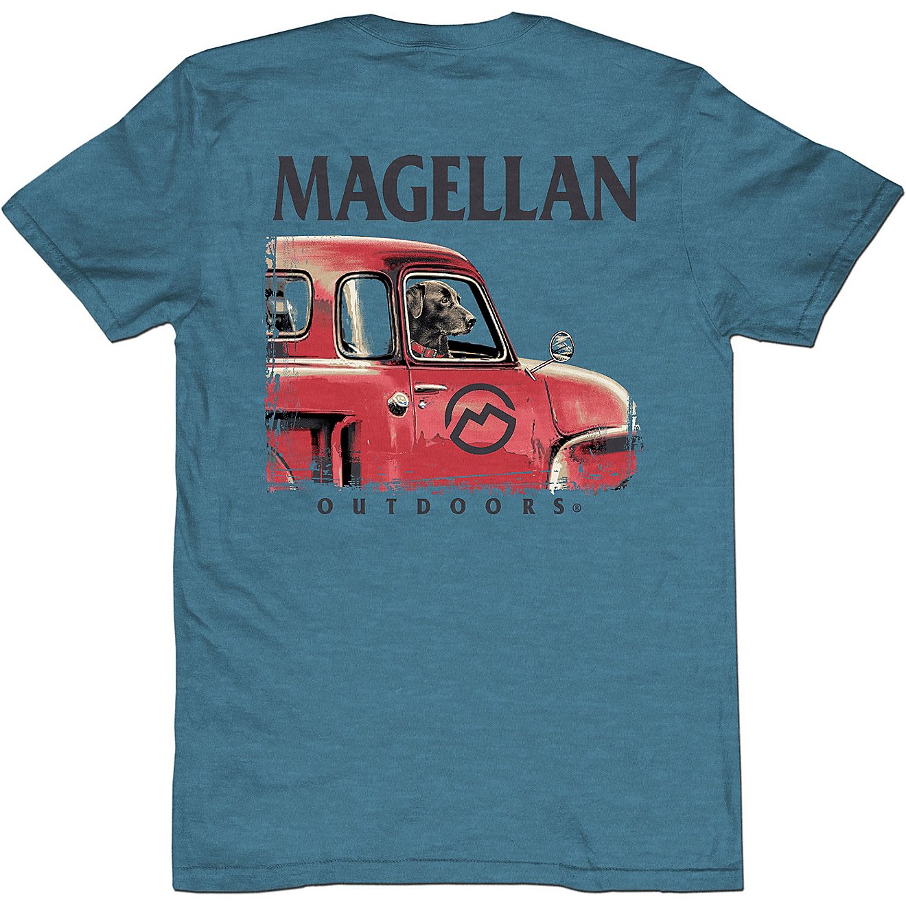 Magellan Outdoors Men's Lab Truck Graphic Short Sleeve T-shirt                                                                   - view number 1