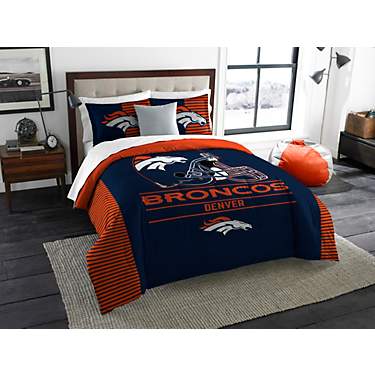 Northwest Denver Broncos Draft King Printed Comforter Set                                                                       