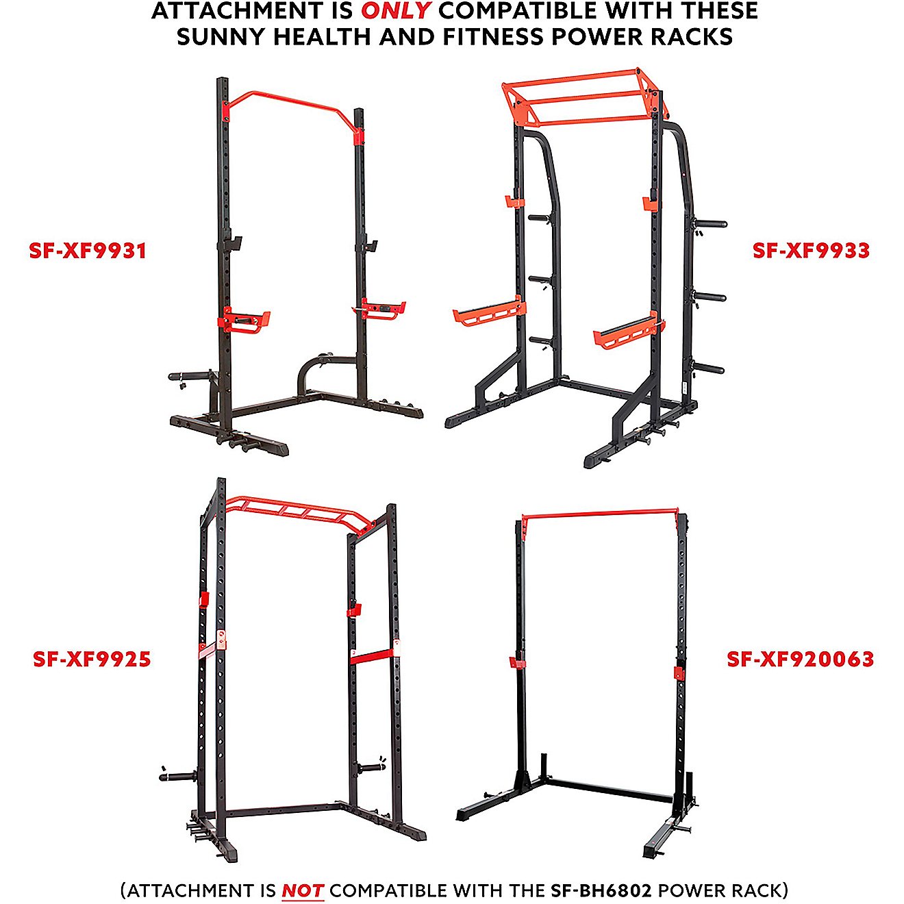 Sunny Health & Fitness Essential Power Rack                                                                                      - view number 9