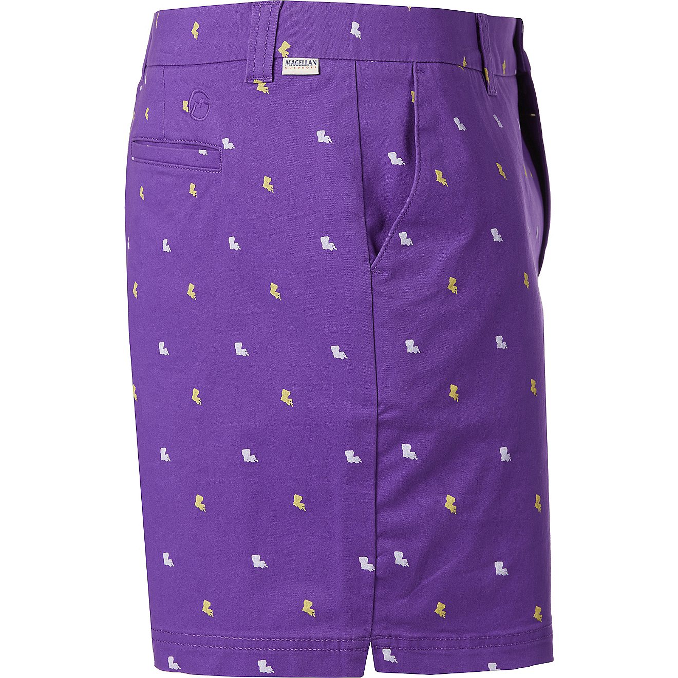 Magellan Outdoors Women's Plus Size Louisiana Local State Shorts                                                                 - view number 3
