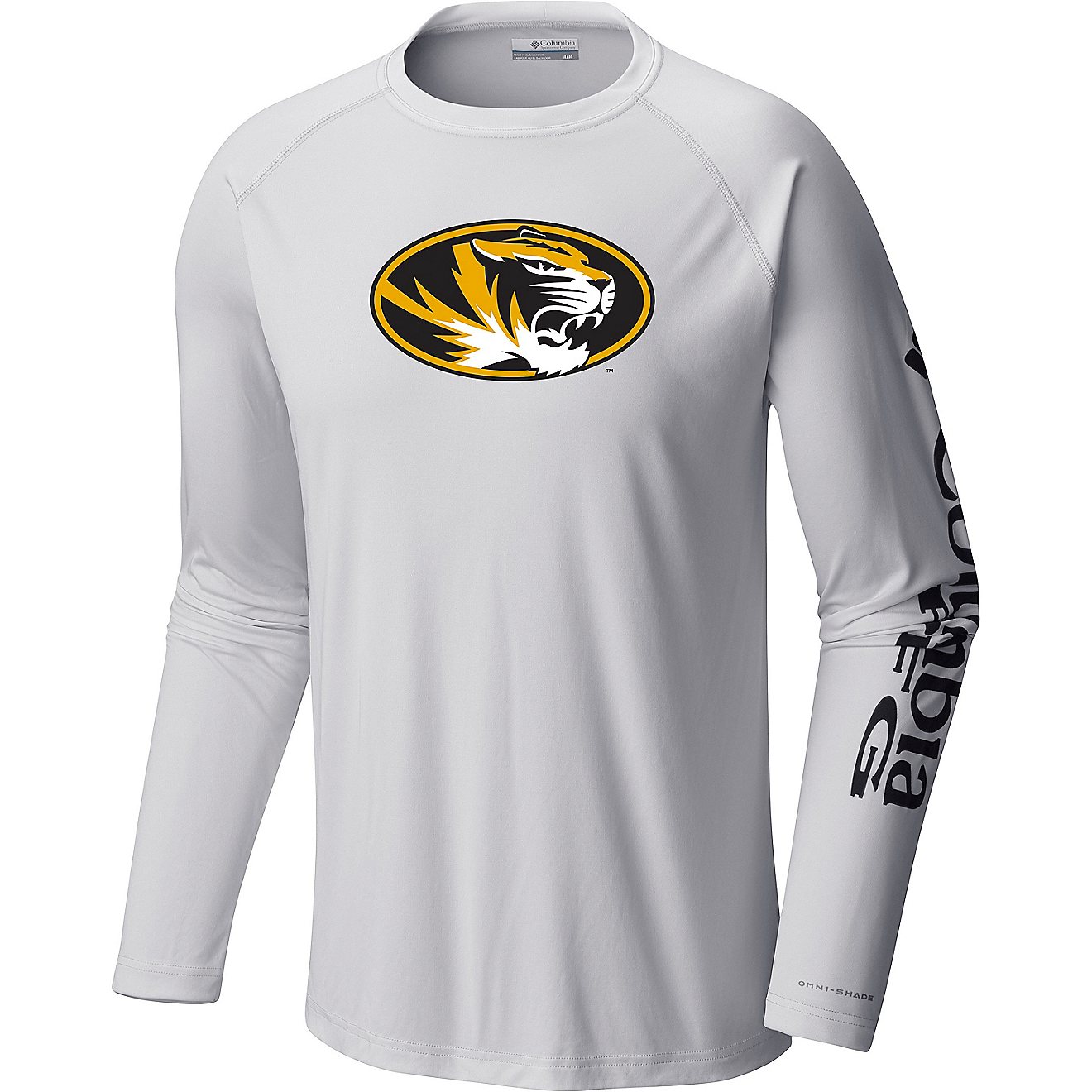 Columbia Sportswear Men's University of Missouri Terminal Tackle Graphic Long Sleeve T-shirt                                     - view number 1