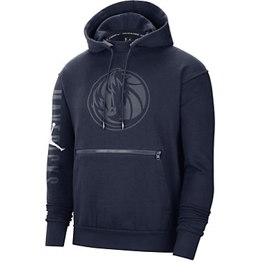 Jordan Men's Dallas Mavericks Courtside Pullover Fleece Statement Hoodie
