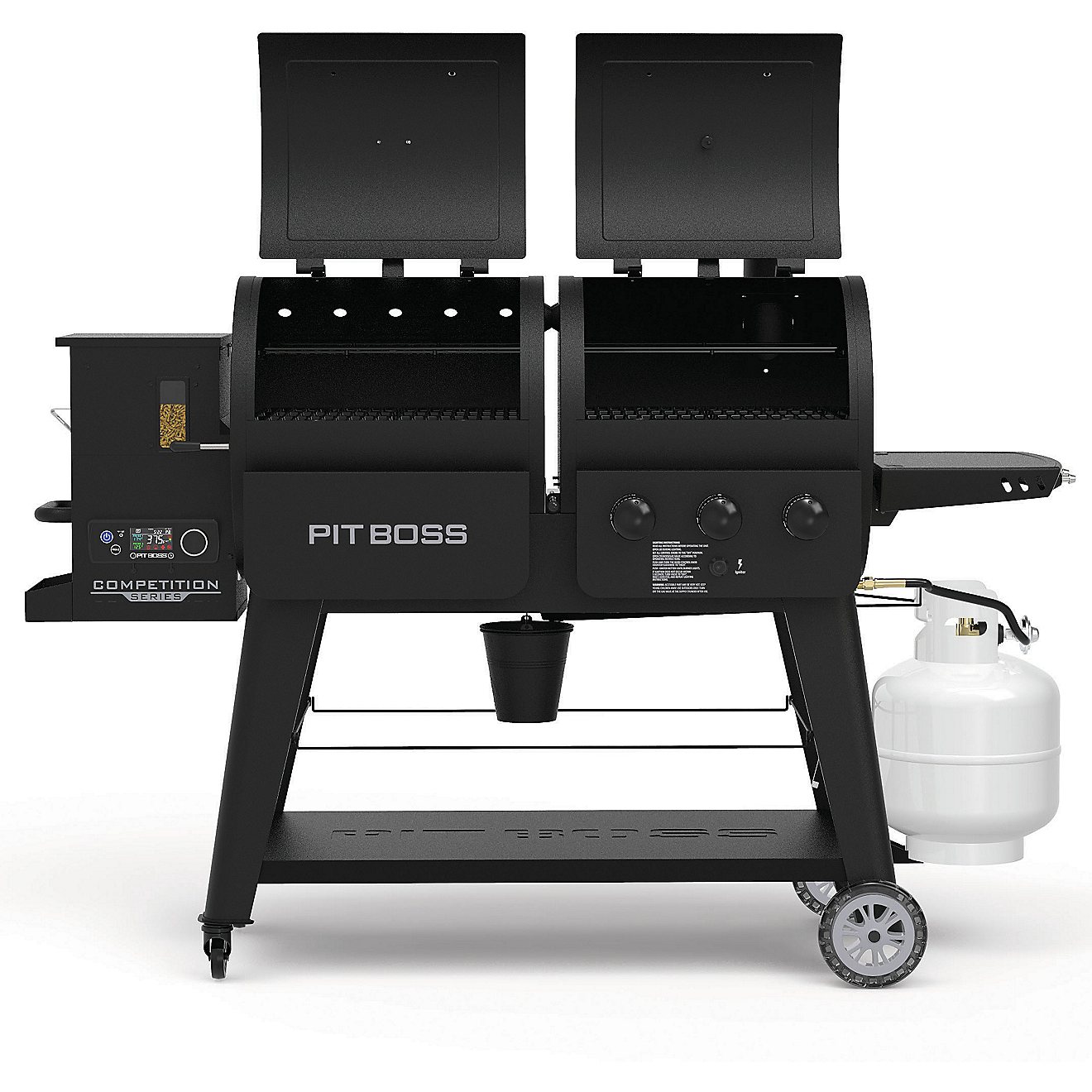 Pit Boss 1230 Competition Series Pellet/Gas Combo Grill                                                                          - view number 2