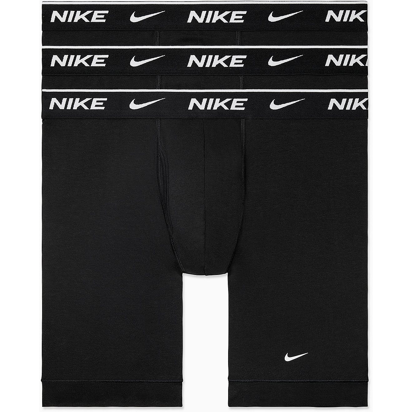 Nike Men's Essential Cotton Stretch Long Boxer Briefs 3-Pack                                                                     - view number 4