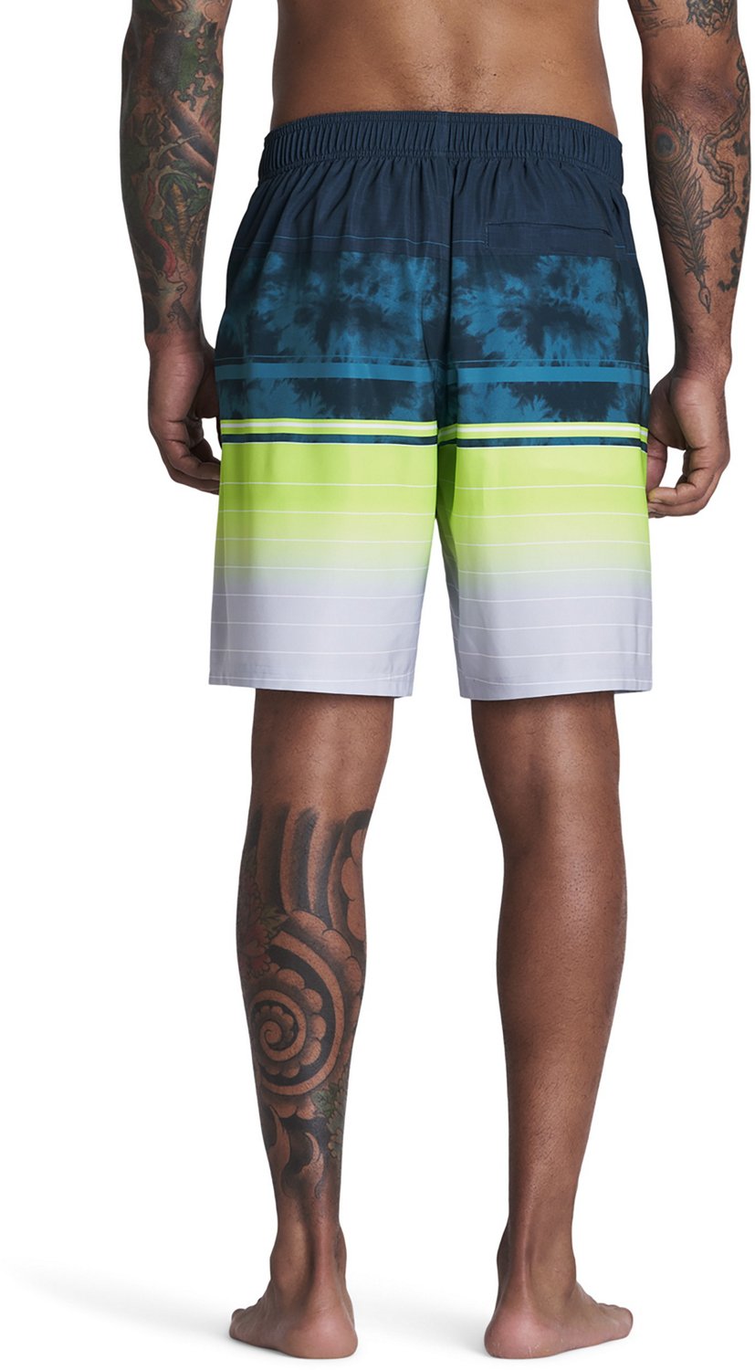 Under Armour Men's Gradient TieDye Stripe Board Shorts 9 in Academy