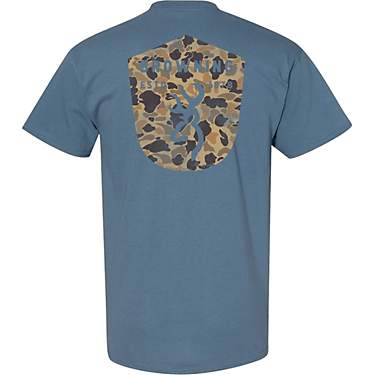 Browning Men's Duck Camo Shield Graphic Short Sleeve T-shirt                                                                    