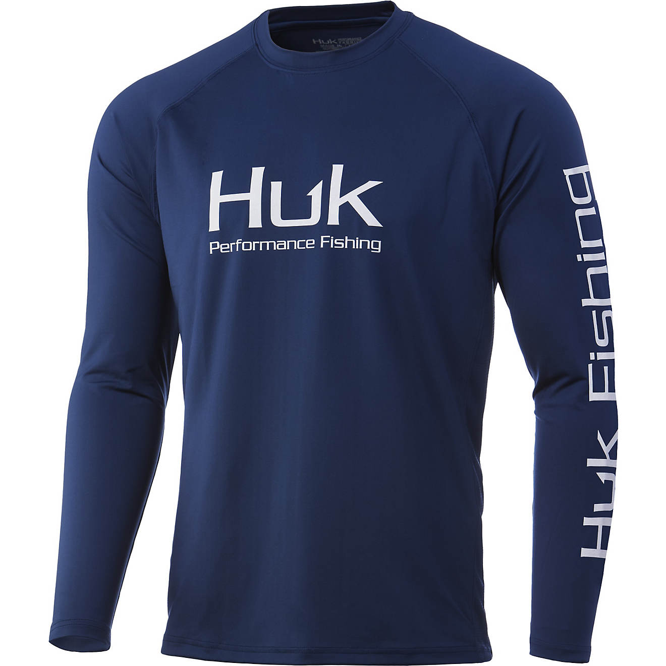 Huk Men's Vented Pursuit Graphic Long Sleeve T-shirt                                                                             - view number 1