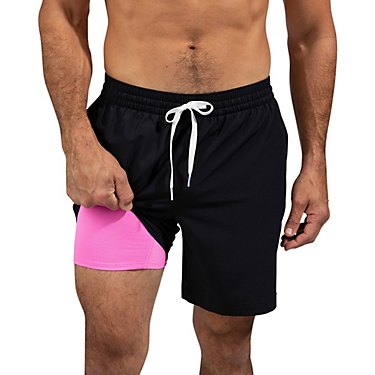 Chubbies Men's Later Gators Lined Stretch Swim Trunks 7 in