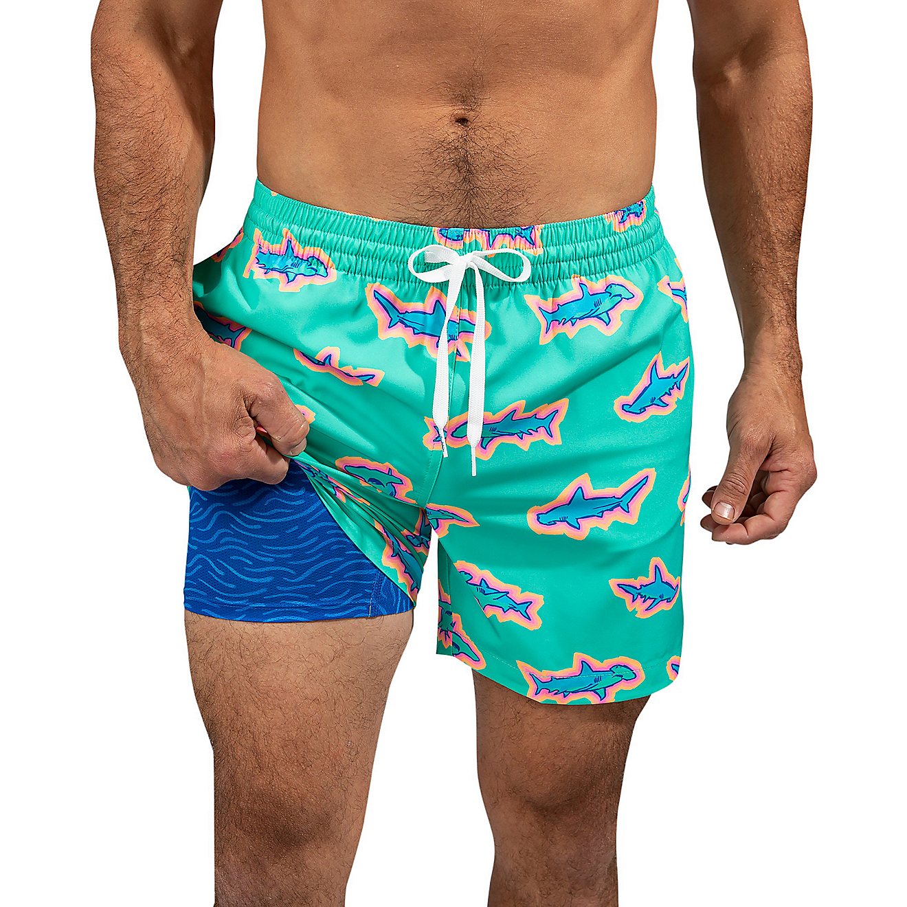 Chubbies Men's Apex Swimmers Lined Stretch Swim Trunks 5.5 in                                                                    - view number 1