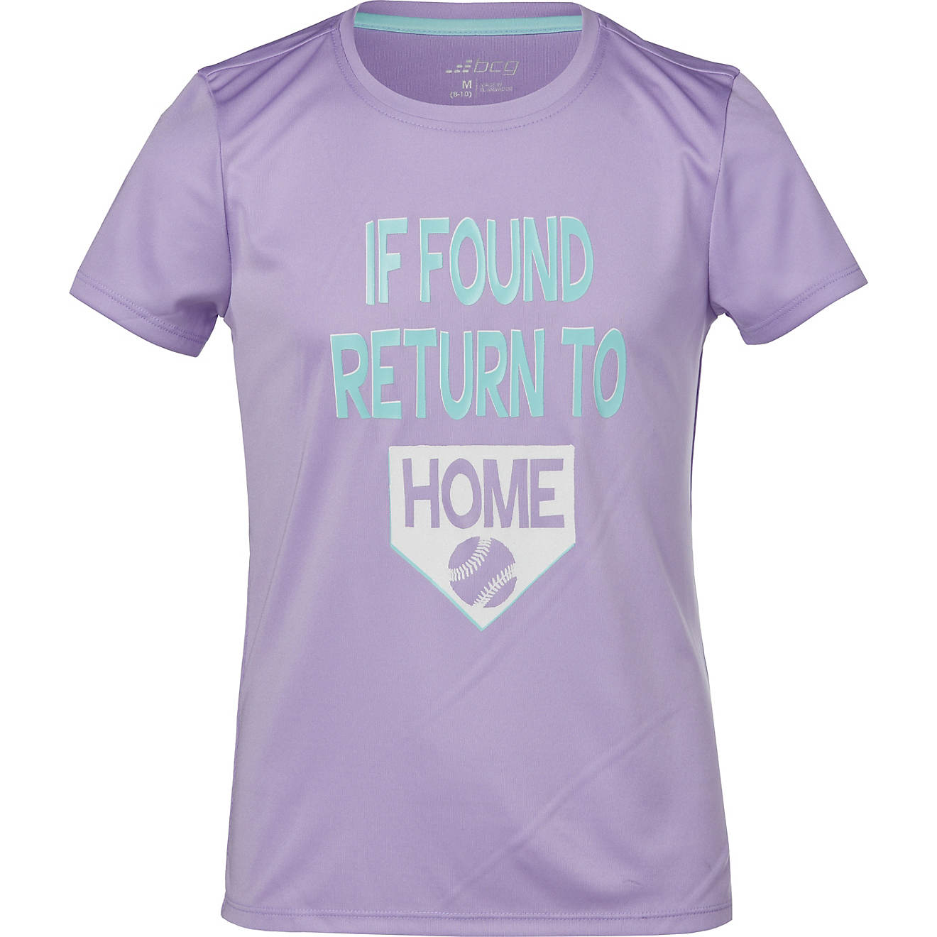 BCG Girls' Return Home Softball Turbo Graphic T-shirt                                                                            - view number 1