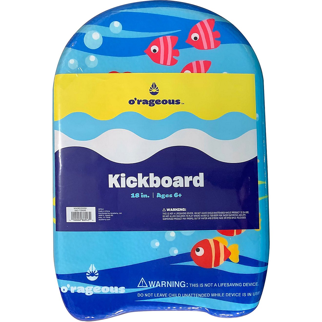 O'Rageous Mermaid Kickboard                                                                                                      - view number 2