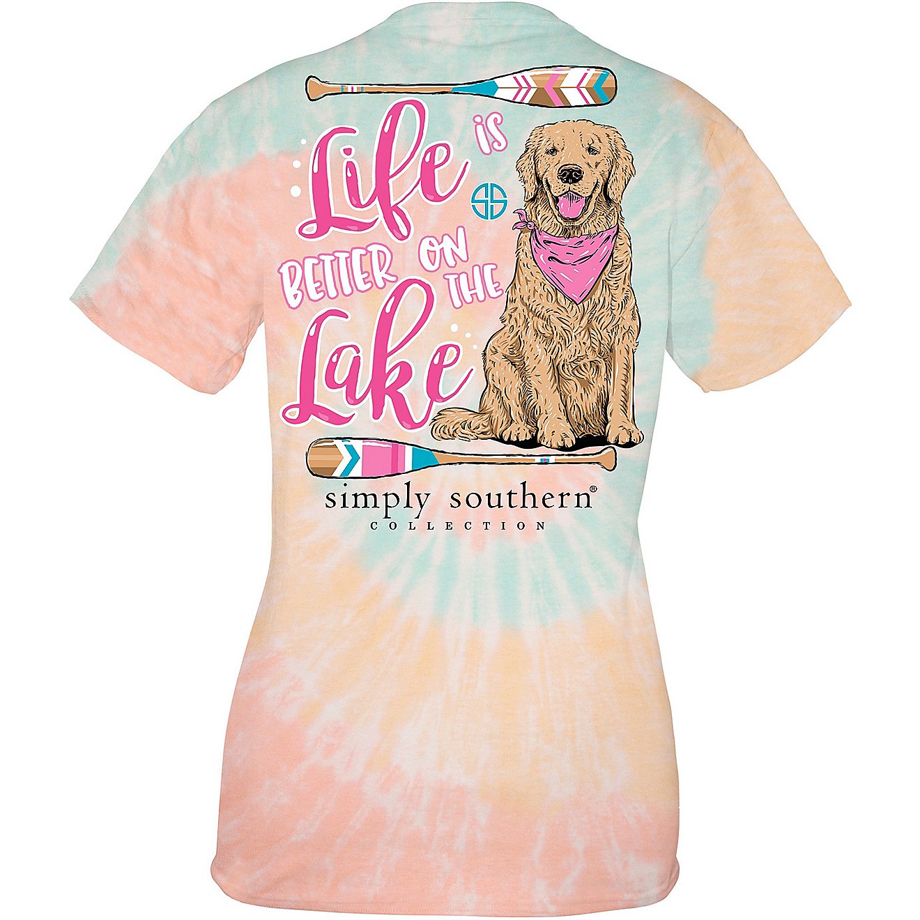 Simply Southern Girls' Lake Life T-shirt                                                                                         - view number 1