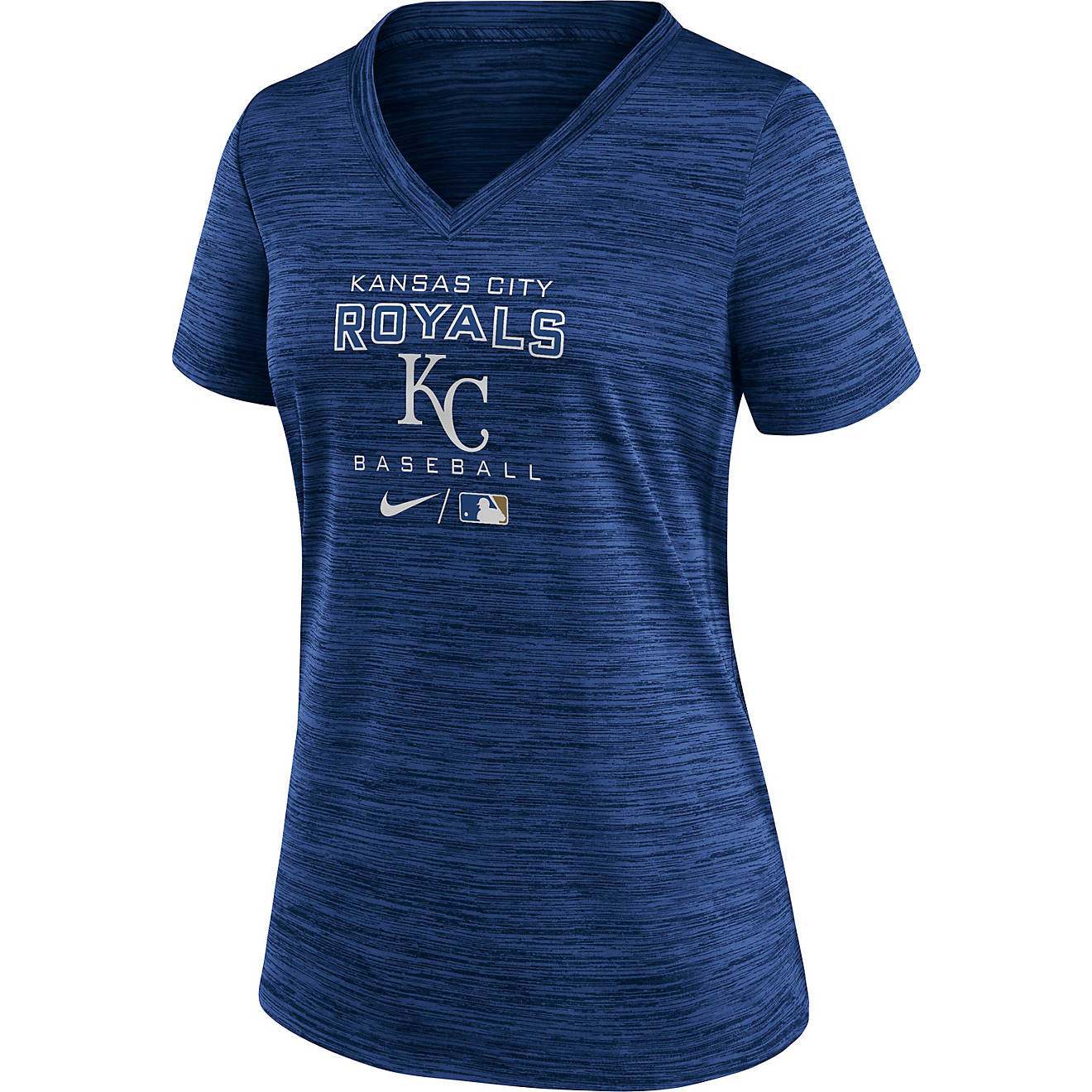 Nike Women's Kansas City Royals Velocity Graphic T-shirt                                                                         - view number 1