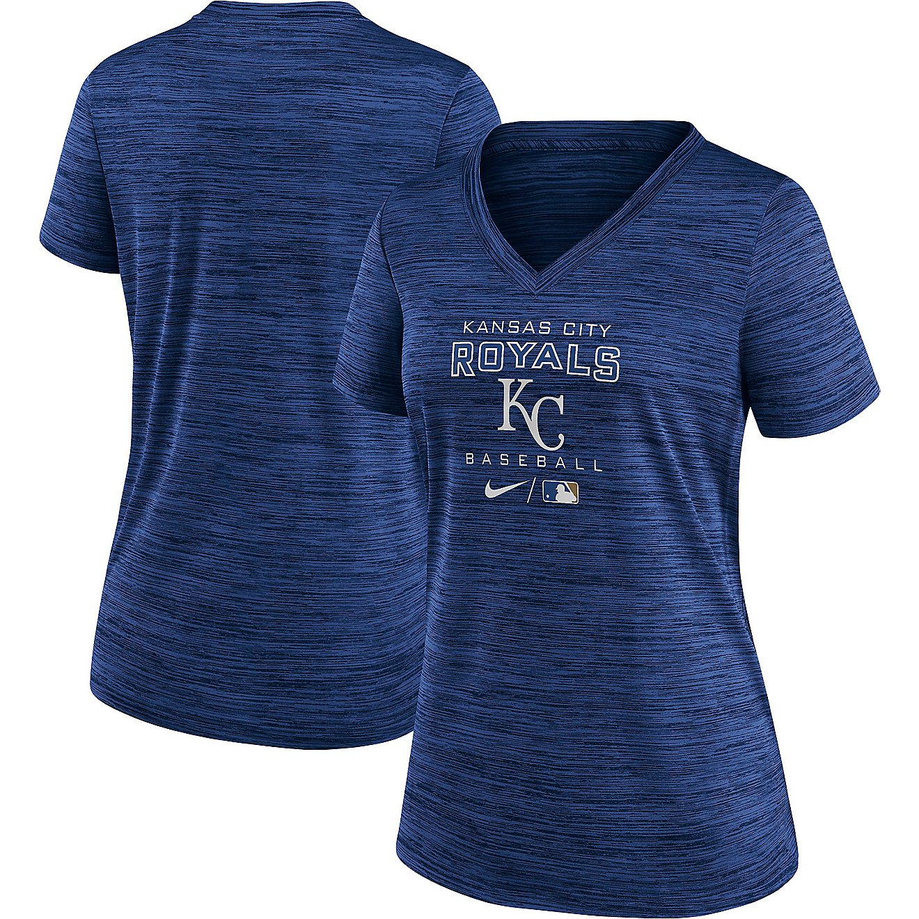 Nike Women's Kansas City Royals Velocity Graphic T-shirt                                                                         - view number 3