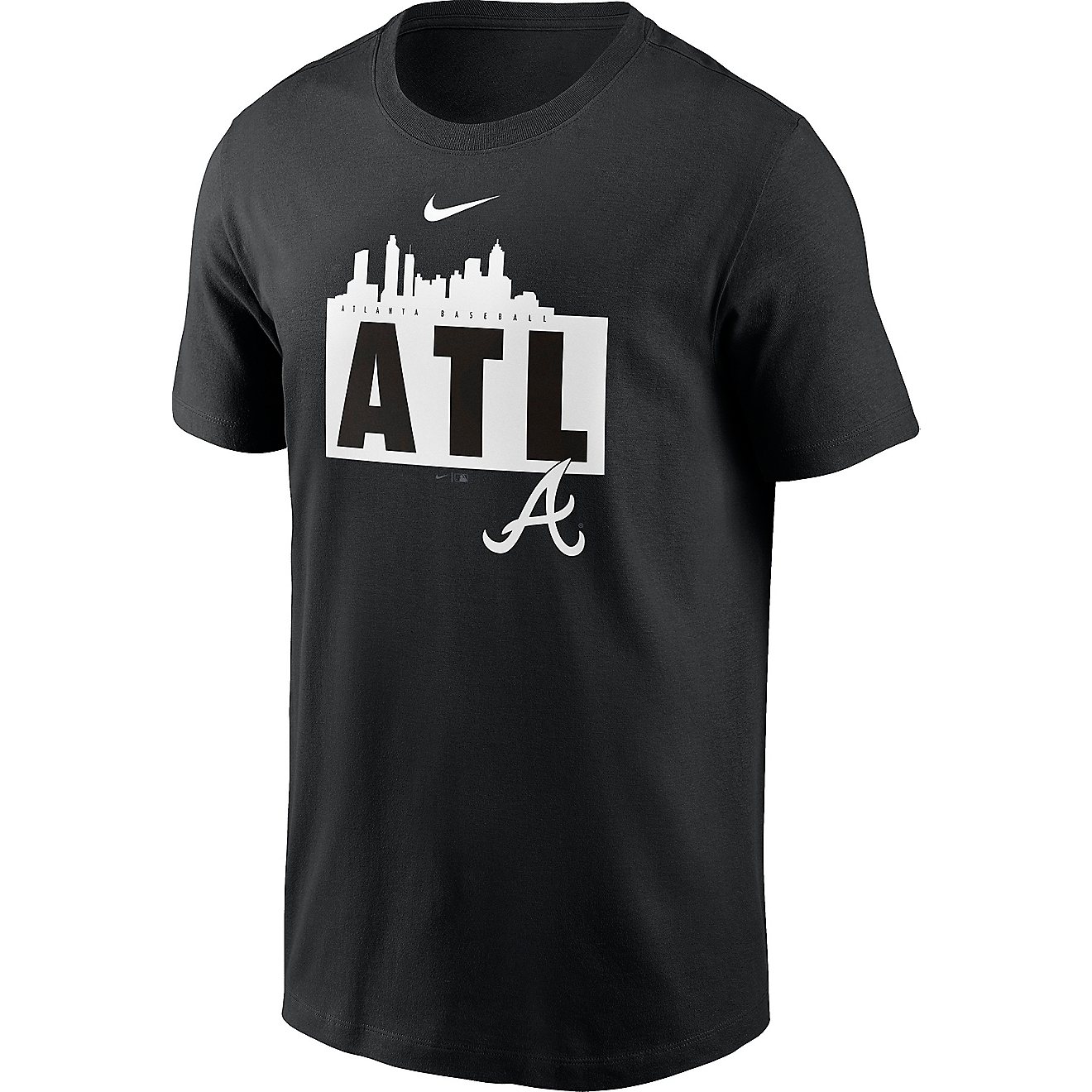 Nike Men’s Atlanta Braves Skyline T-shirt                                                                                      - view number 1