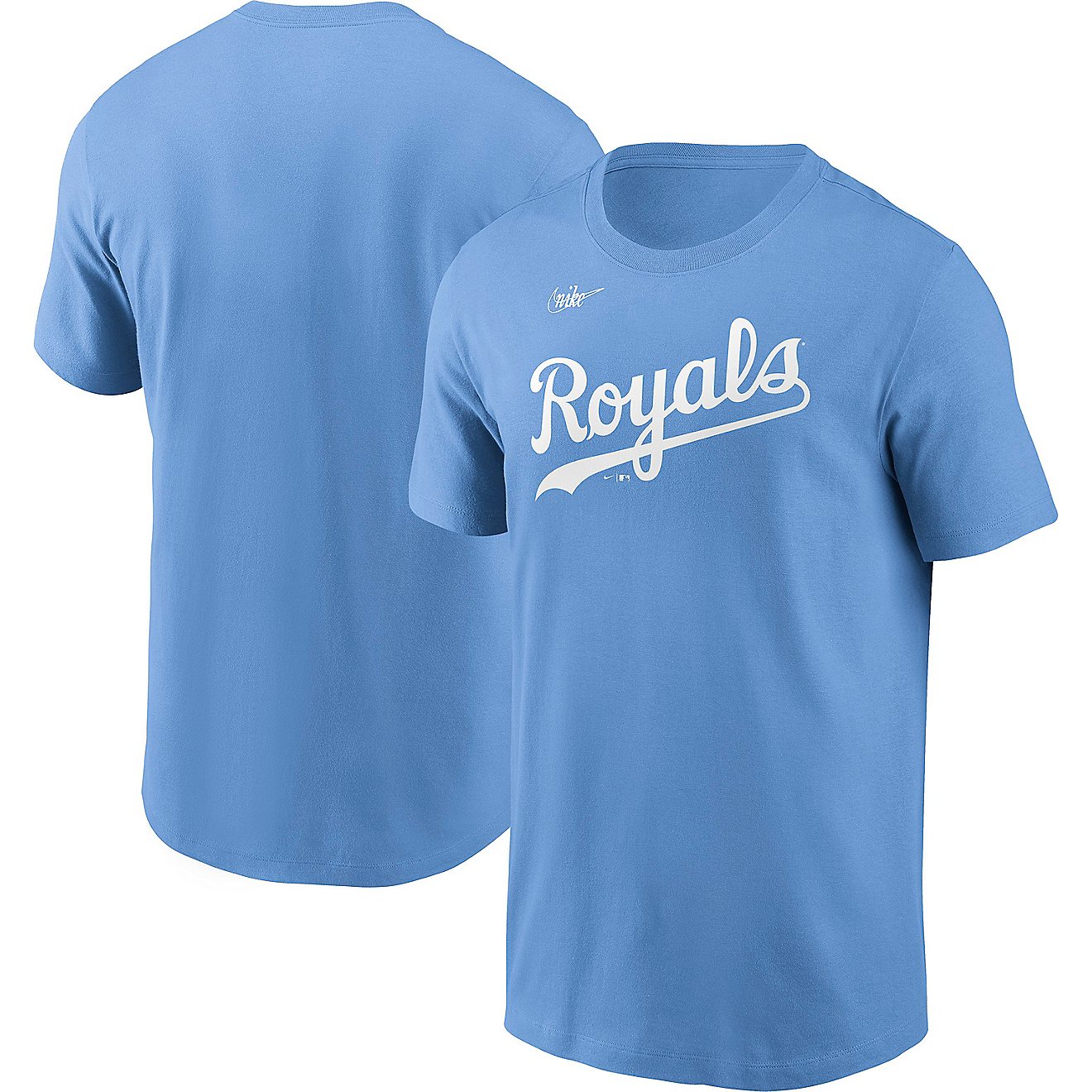 Nike Men’s Kansas City Royals Cooperstown Wordmark T-shirt                                                                     - view number 3