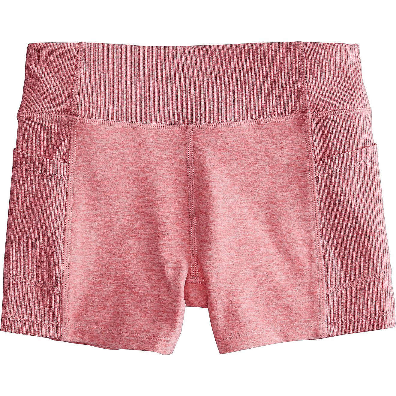 Freely Girls' Compression Ribbed Shorts 3 in                                                                                     - view number 3