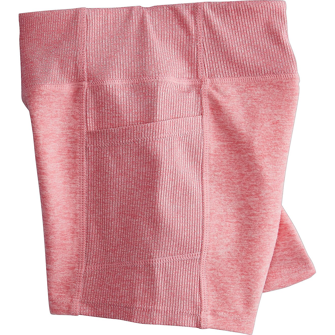 Freely Girls' Compression Ribbed Shorts 3 in                                                                                     - view number 4
