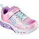 SKECHERS Girls' Flutter Heart Lights Simply Love Shoes                                                                           - view number 1 image