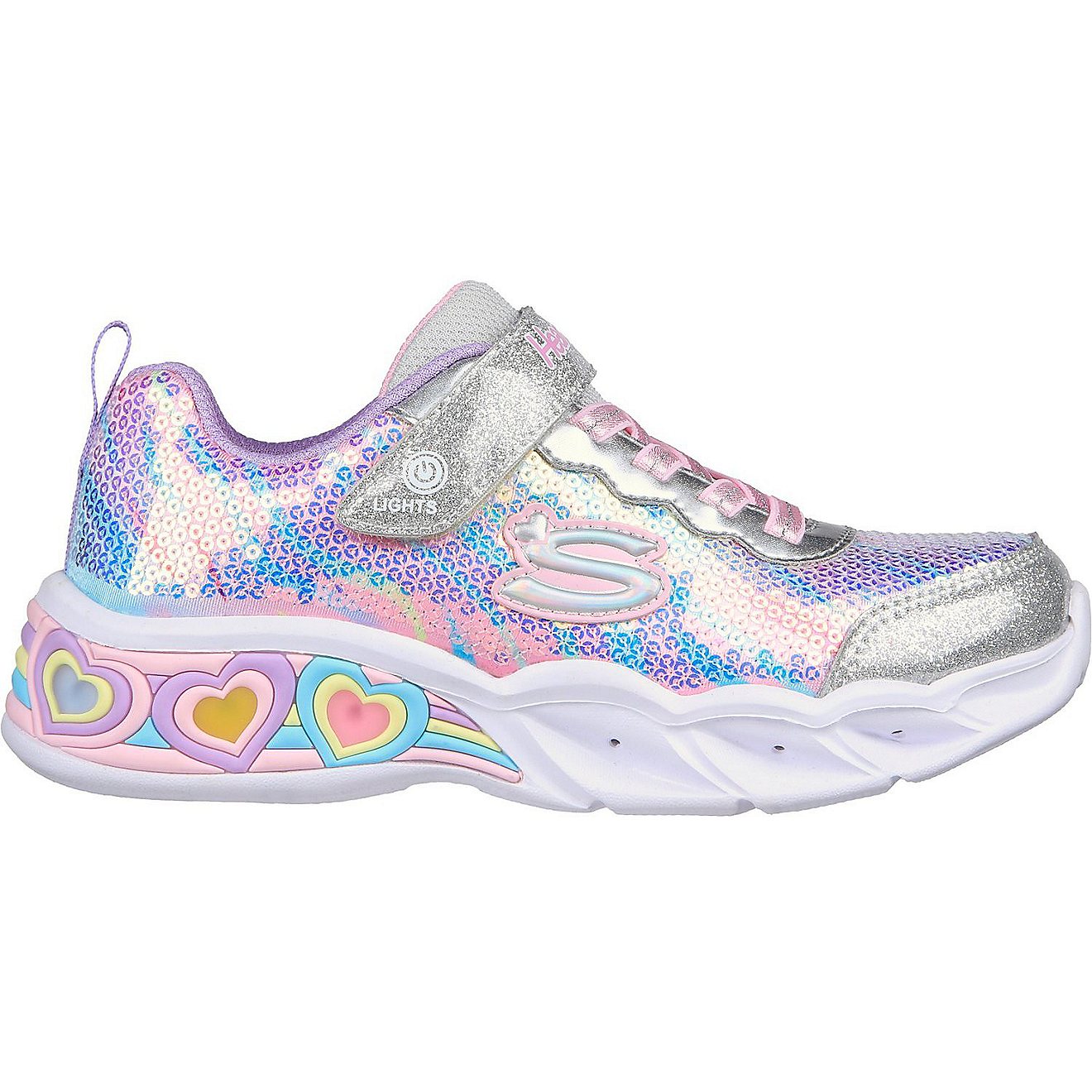 SKECHERS Girls' Sweetheart Lights Let's Shine Shoes                                                                              - view number 2