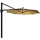 The Shade 10 ft Circular Cantilever Umbrella With Solar Lights                                                                   - view number 2 image