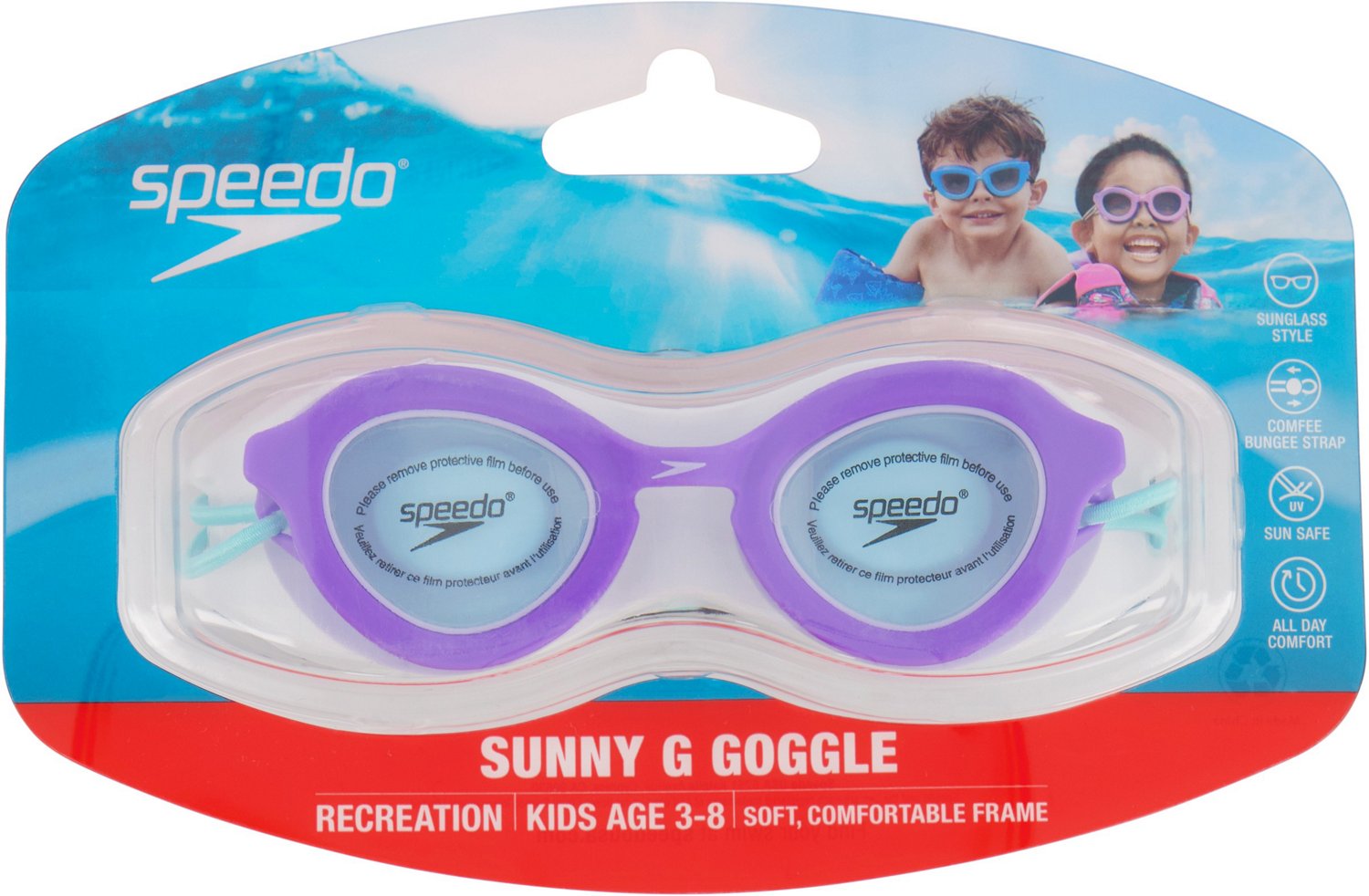 Speedo Kids' Sunny G Sea Shells Goggles | Academy