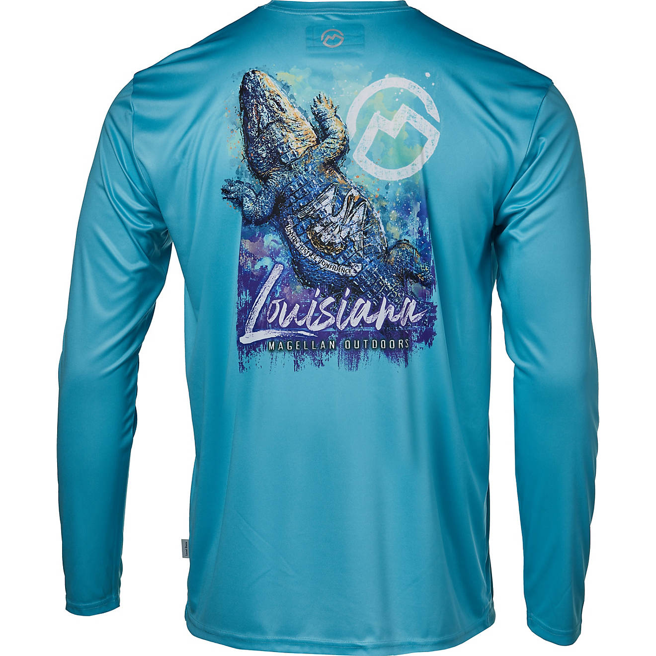 Magellan Outdoors Men's Local State Graphic Louisiana Long Sleeve T-shirt                                                        - view number 1