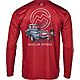 Magellan Outdoors Men's Local State Graphic Georgia Long Sleeve T-shirt                                                          - view number 1 image