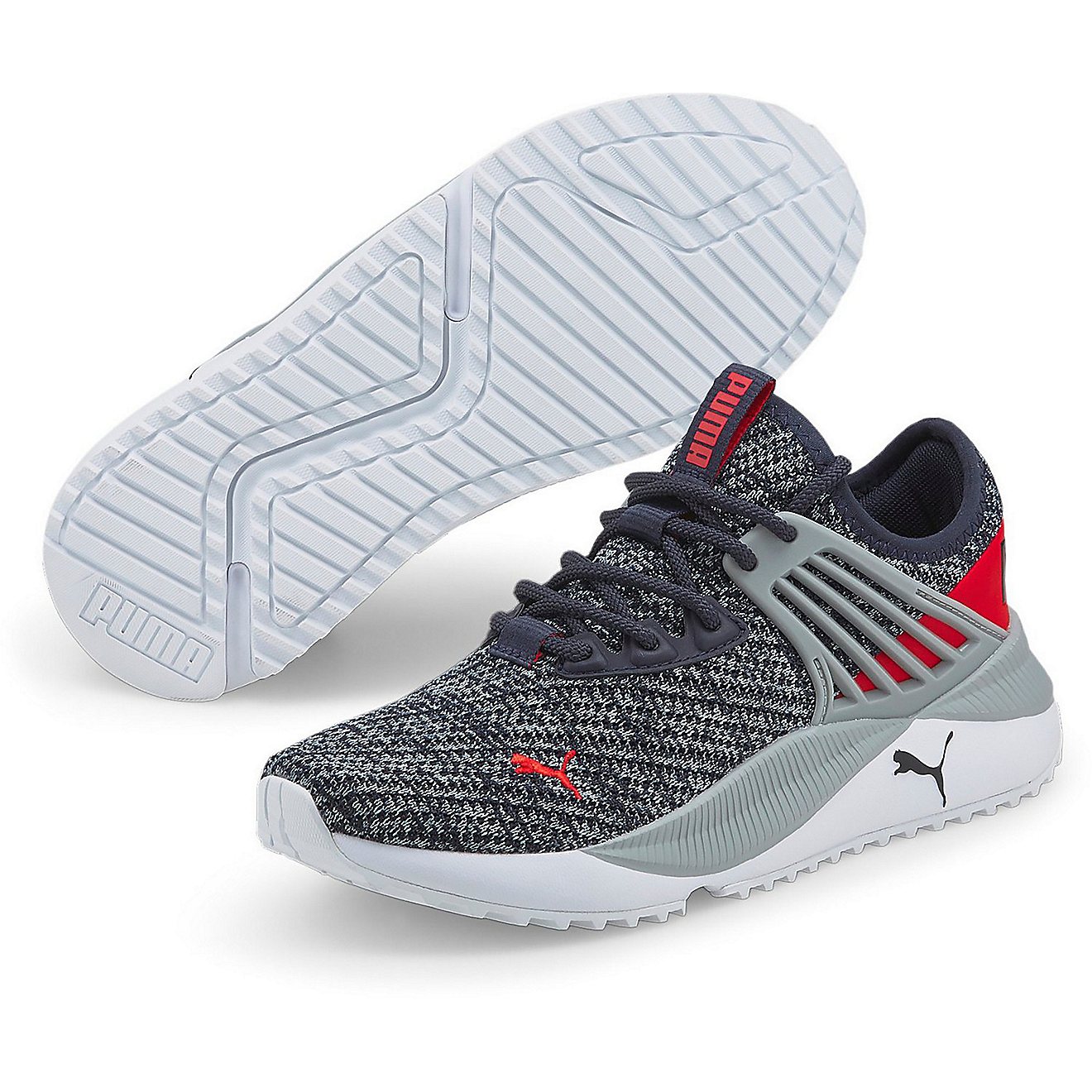 PUMA Boys' Pacer Future Knit Running Shoes                                                                                       - view number 3
