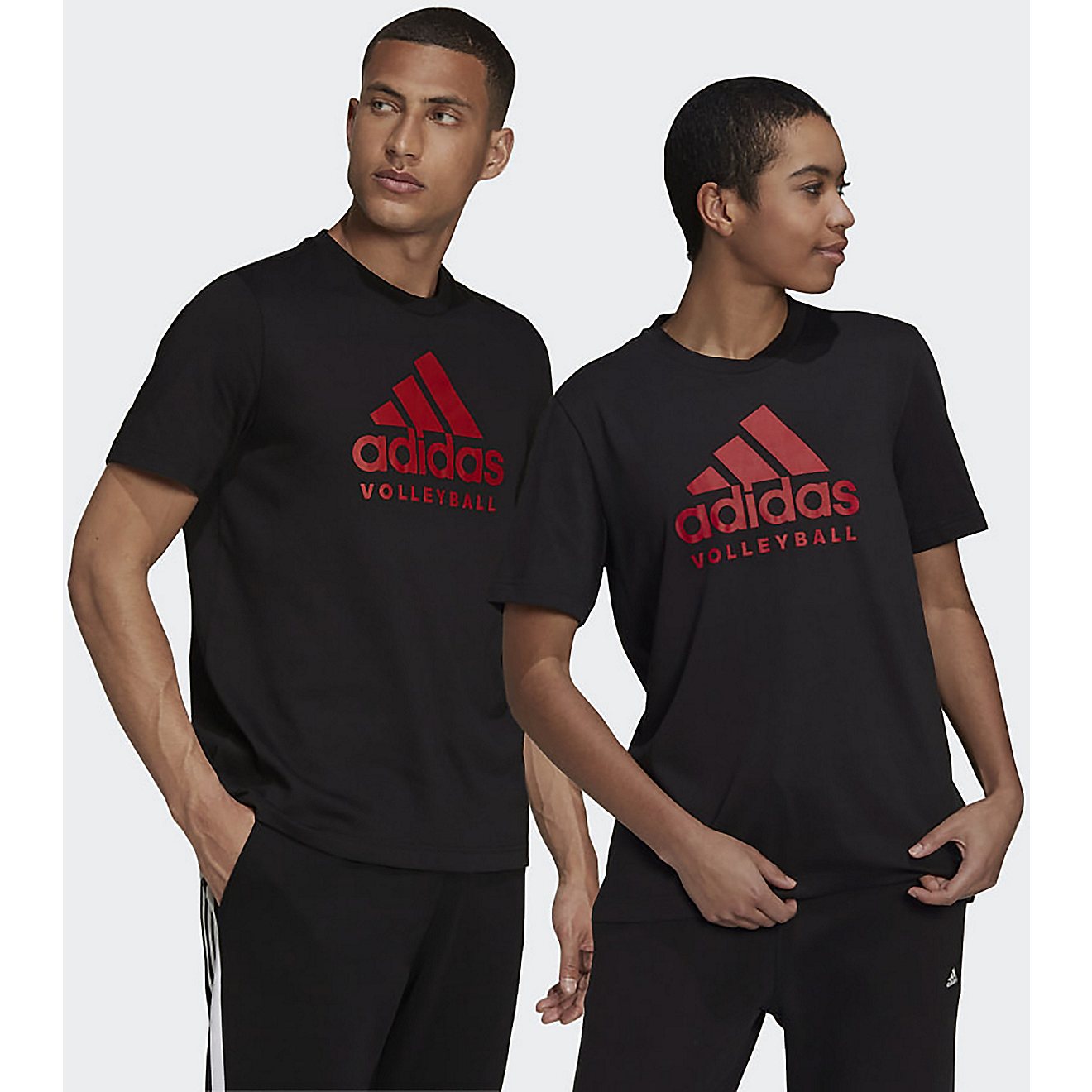 adidas  Adult Volleyball Graphic Logo T-shirt                                                                                    - view number 1