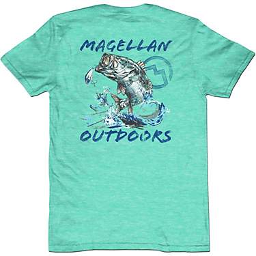 Magellan Outdoors Boys' Jumping Bass Graphic Short Sleeve T-shirt                                                               