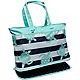 geckobrands Sea Turtle Stripe Zip Out Beach Tote                                                                                 - view number 3 image