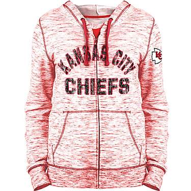 New Era Women's Kansas City Chiefs Space Dye French Terry Fleece Jacket                                                         