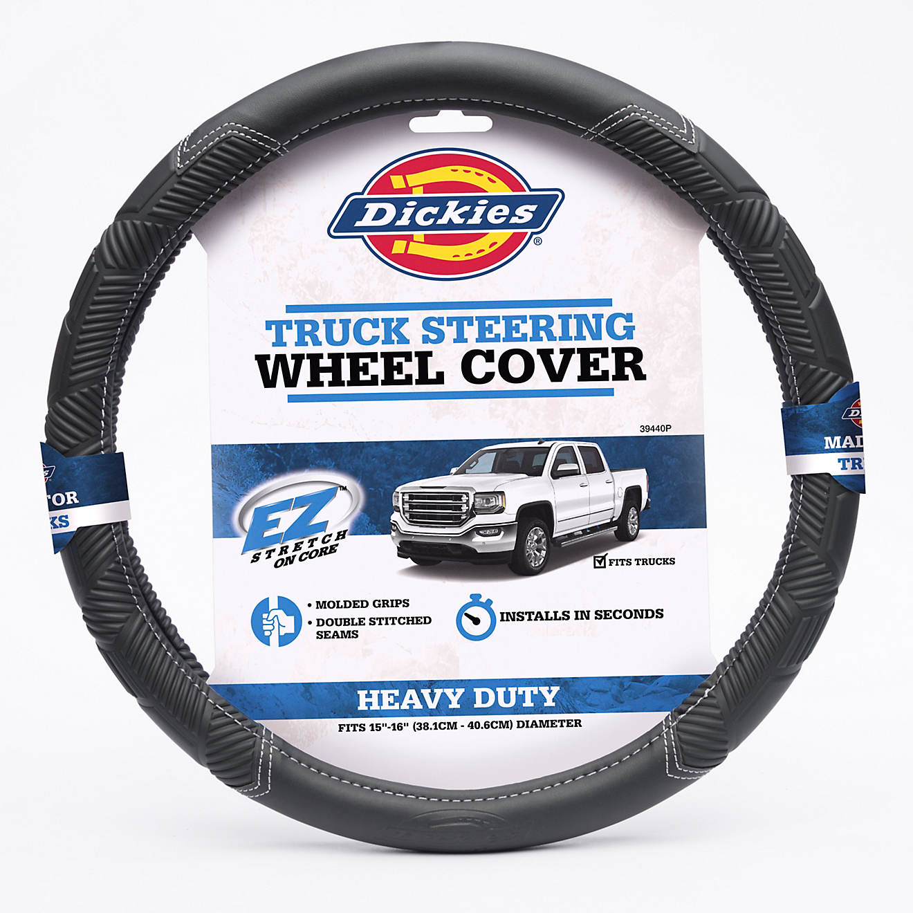 Dickies Heavy Duty Truck Steering Wheel Cover                                                                                    - view number 1