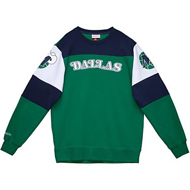 Mitchell & Ness Men’s Dallas Mavericks Overtime Fleece Crew Pullover