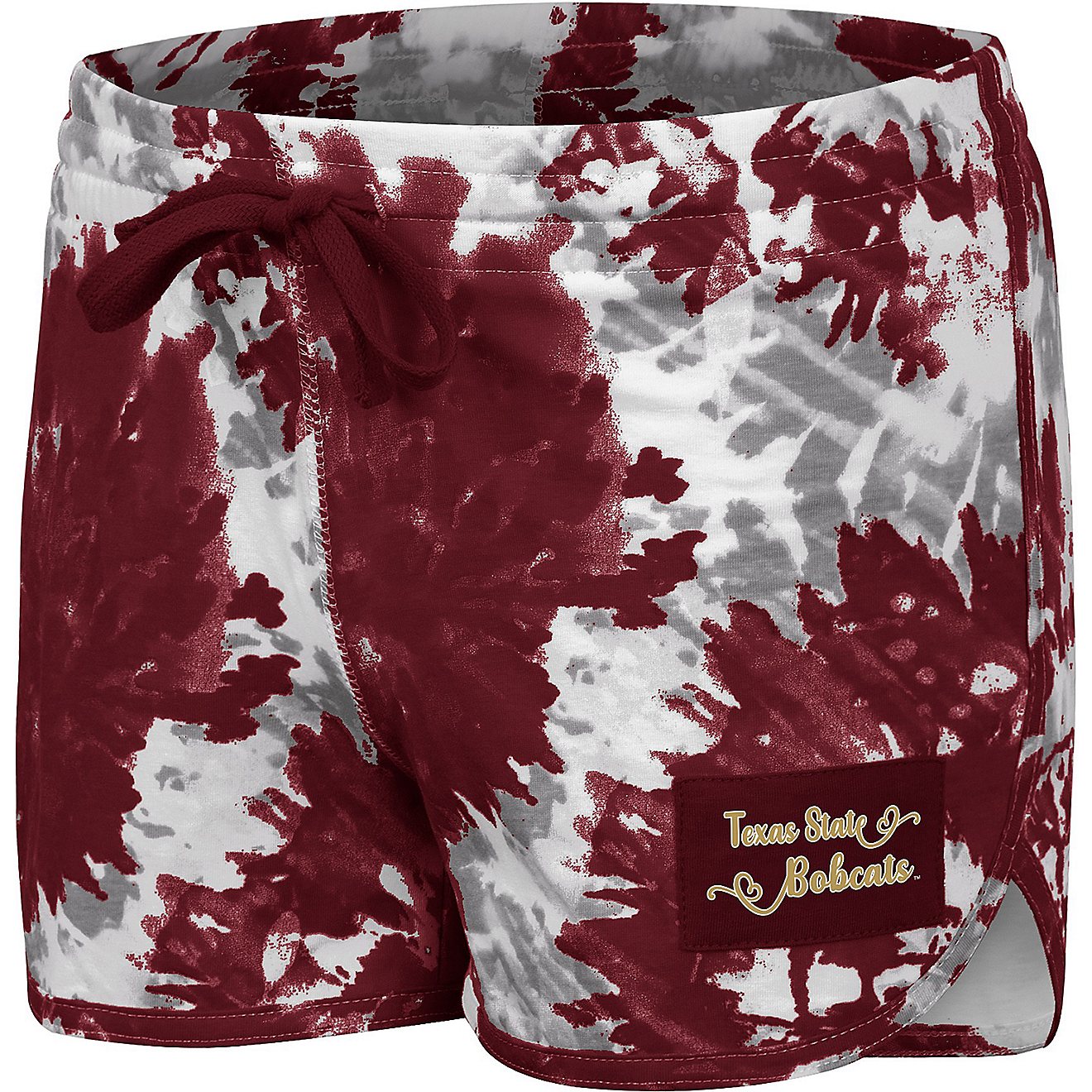 Colosseum Athletics Girls' Texas State University Disappearing Ink Shorts                                                        - view number 1