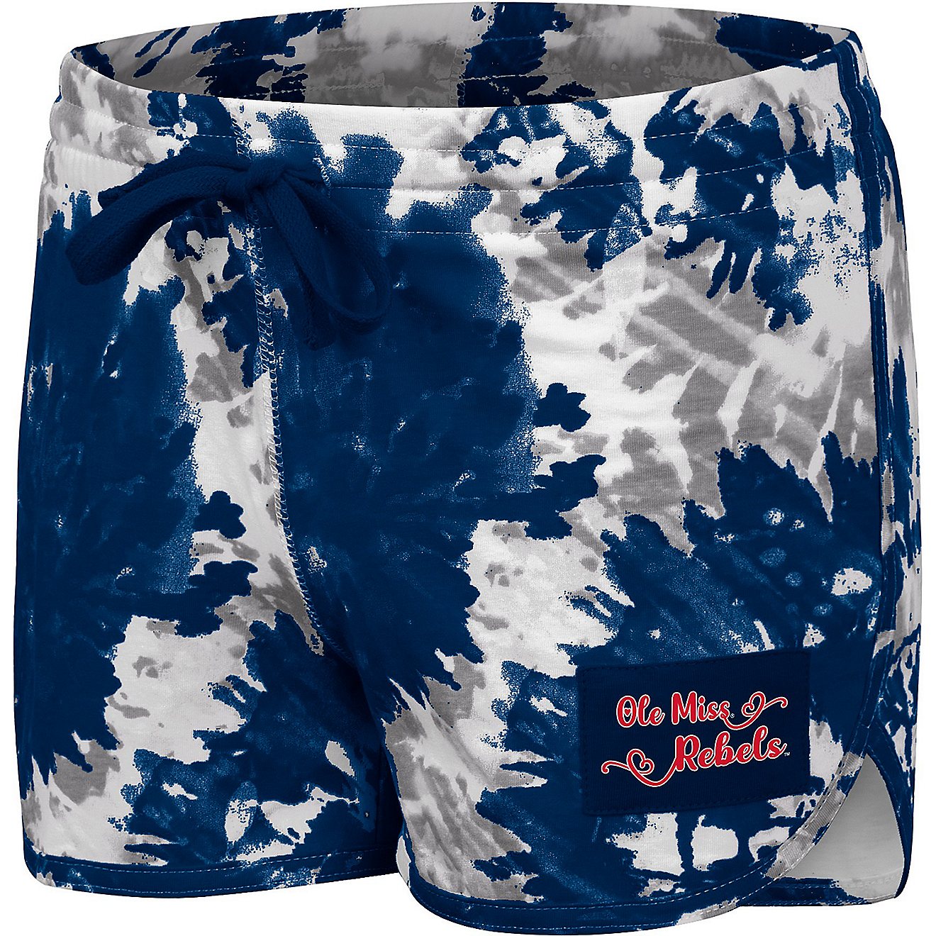 Colosseum Athletics Girls' University of Mississippi Disappearing Ink Shorts                                                     - view number 1