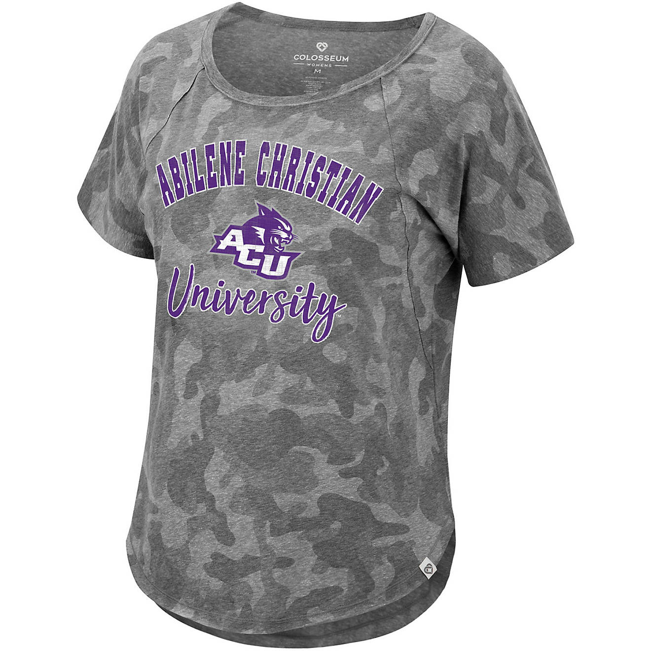 Colosseum Athletics Women's Abilene Christian University Look Away Oversized T-shirt                                             - view number 1