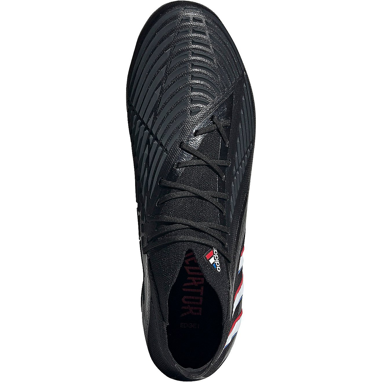 adidas Adults' Predator Edge.1 Firm Ground Cleats                                                                                - view number 3