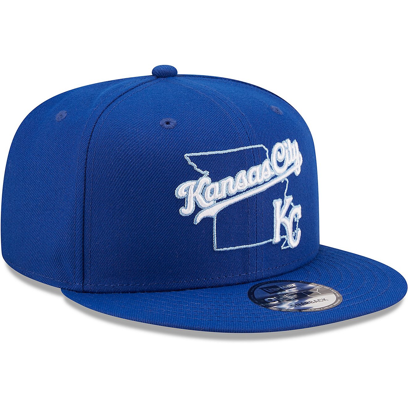 New Era Men's Kansas City Royals Logo State 9FIFTY Cap                                                                           - view number 1