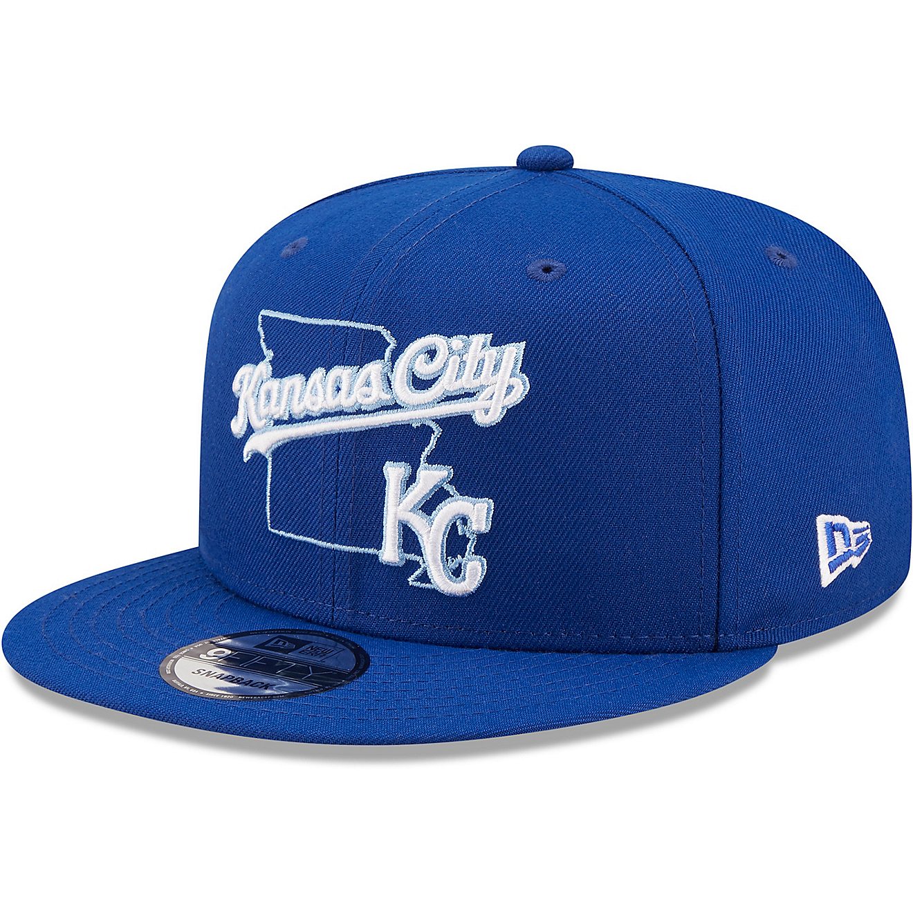 New Era Men's Kansas City Royals Logo State 9FIFTY Cap                                                                           - view number 3