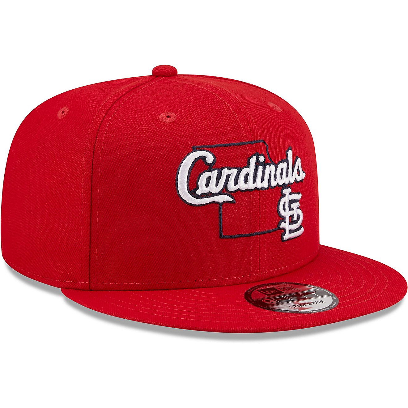 New Era Men's St. Louis Cardinals Logo State 9FIFTY Cap                                                                          - view number 1